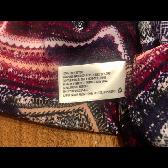 Multicolored chevron top - Picture 4 of 4